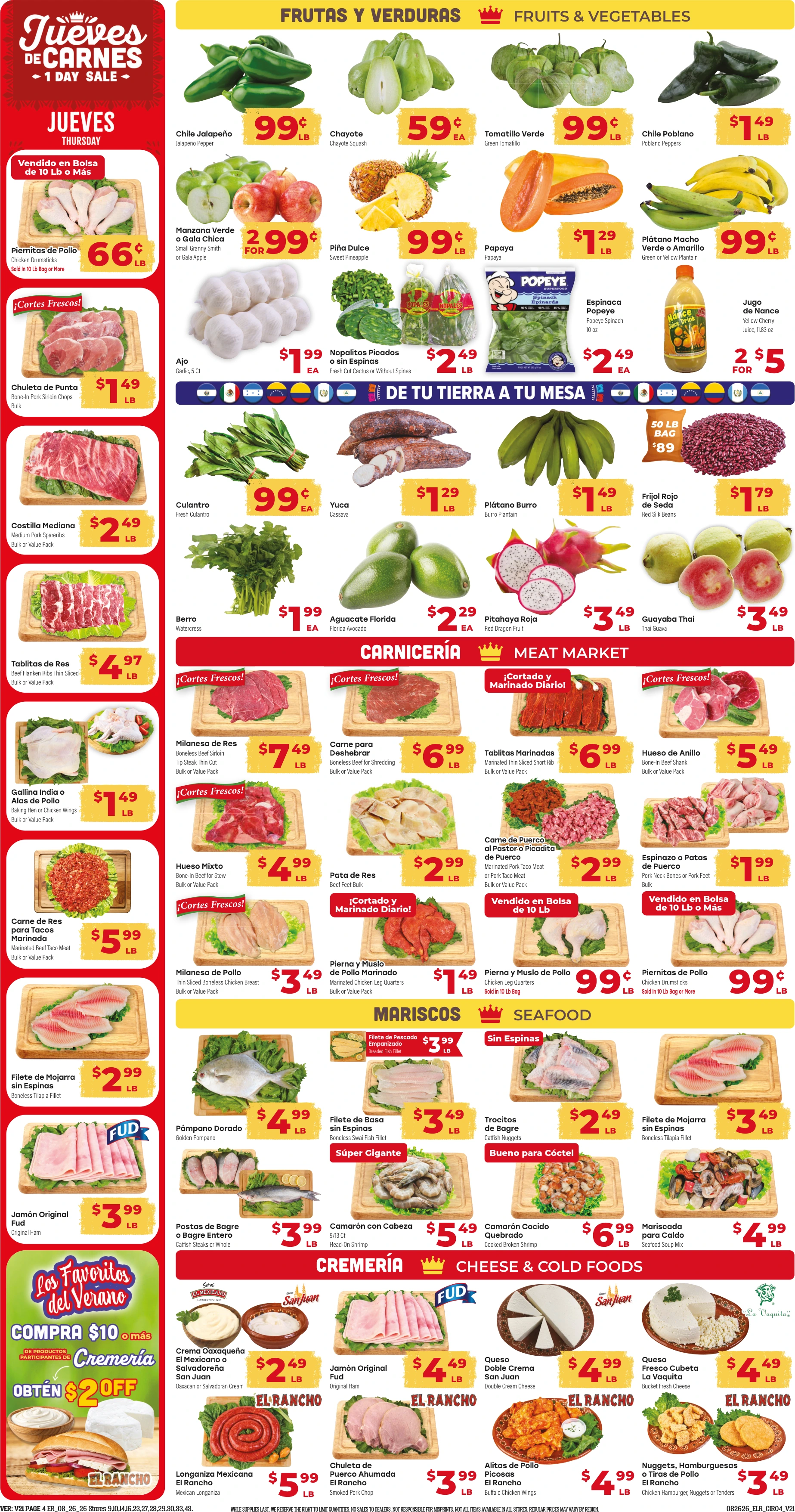 El Rancho Weekly Ad Aug 26th to Sep 1st - Page 4