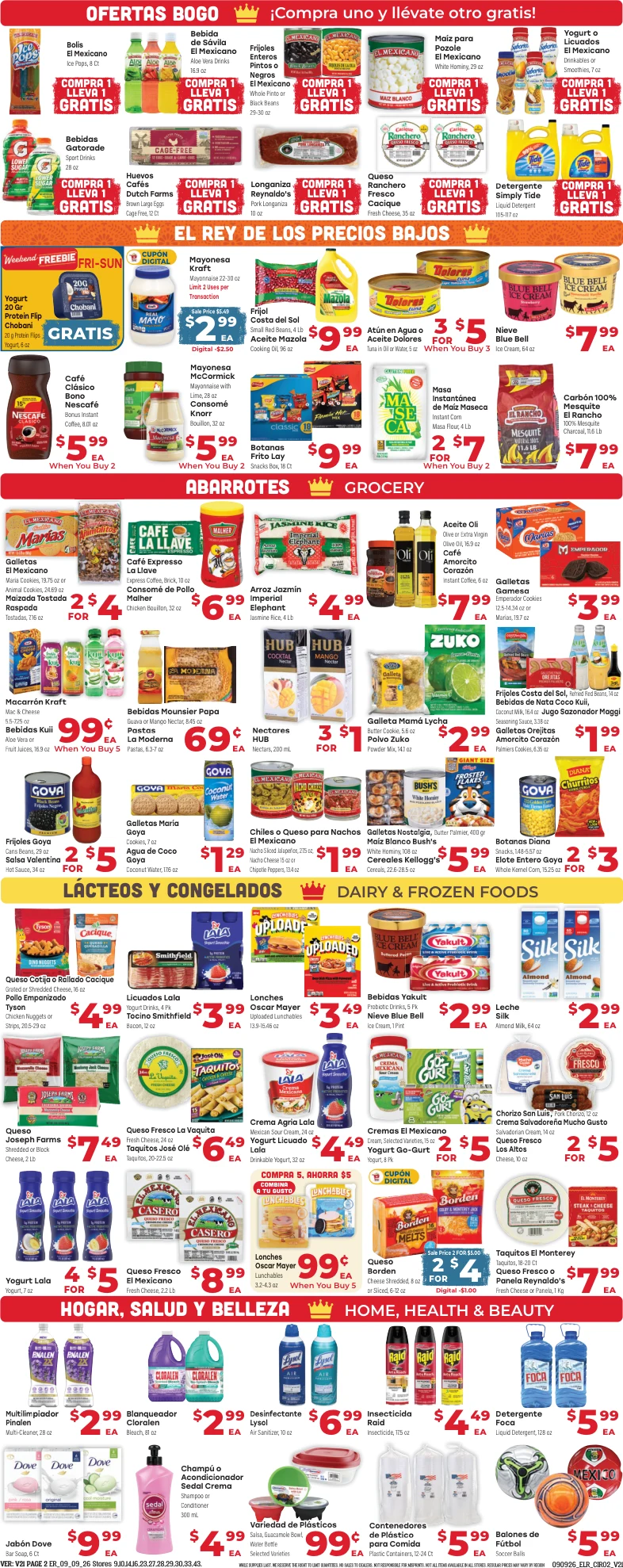 El Rancho Weekly Ad Sep 09th to Sep 15th - Page 2