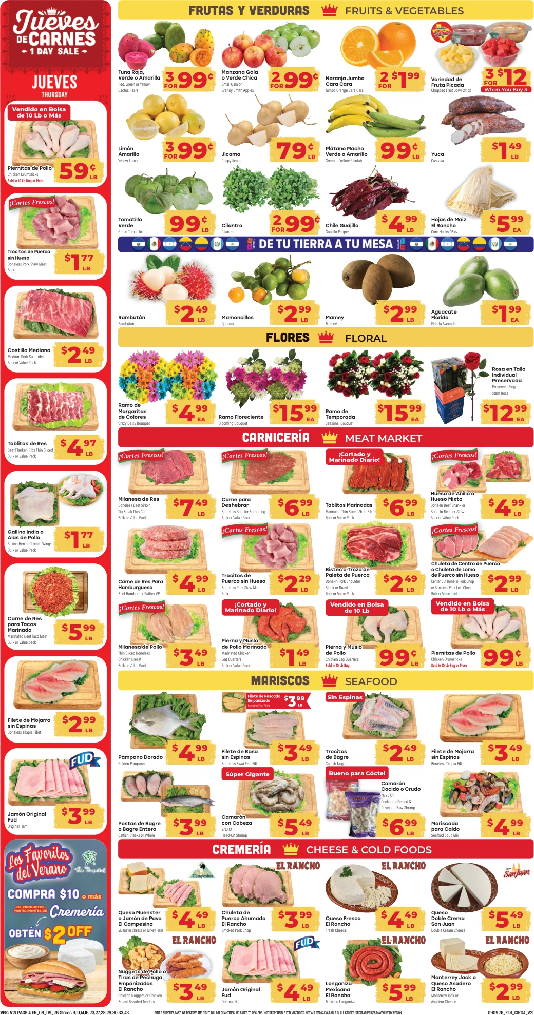El Rancho Weekly Ad Sep 09th to Sep 15th - Page 4