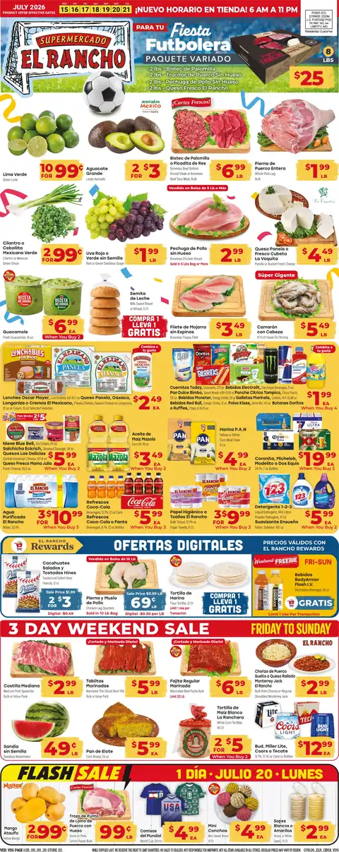 Weekly Ad July 15th to July 21st