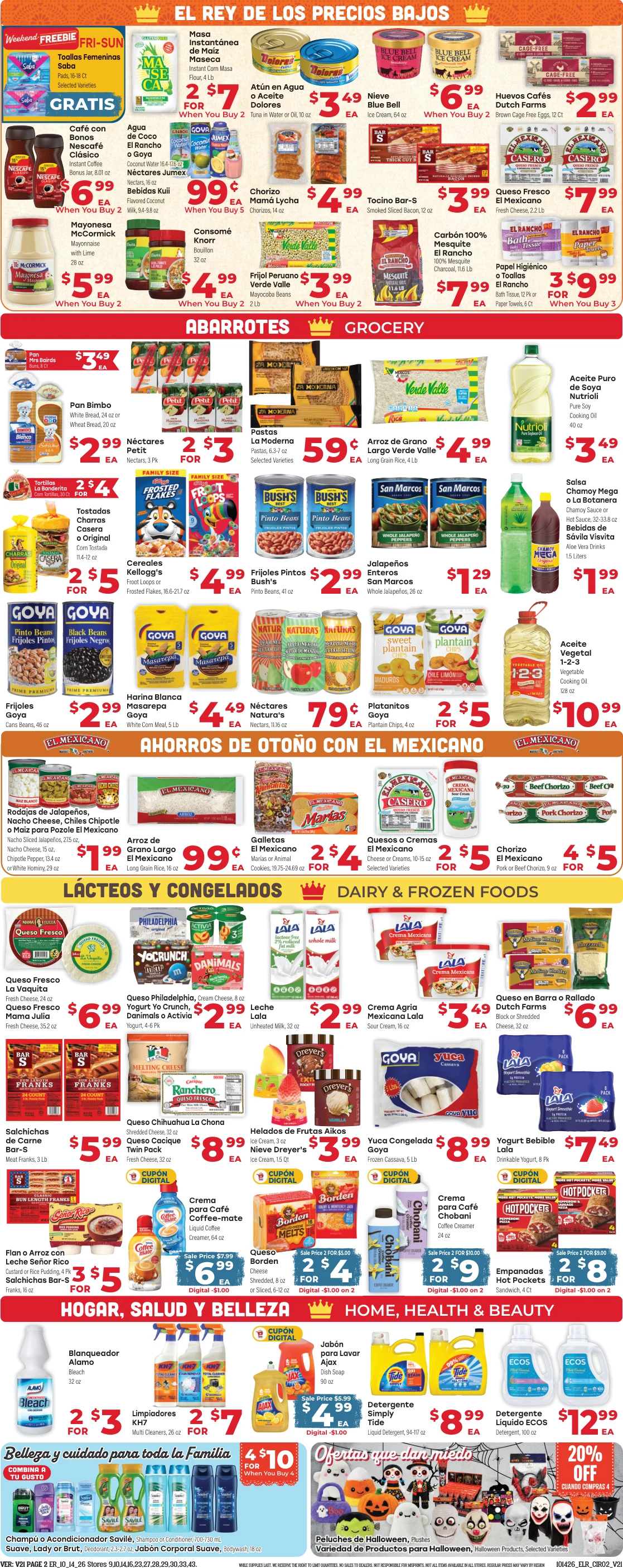 El Rancho Weekly Ad Oct 14th to Oct 20th - Page 2