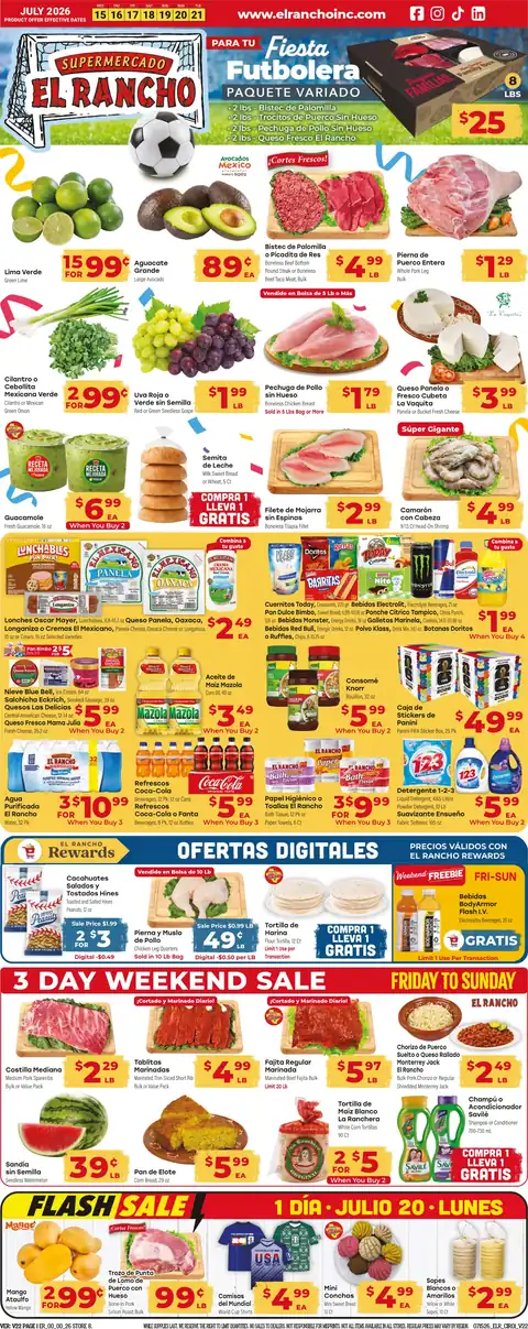 Weekly Ad July 15th to July 21st