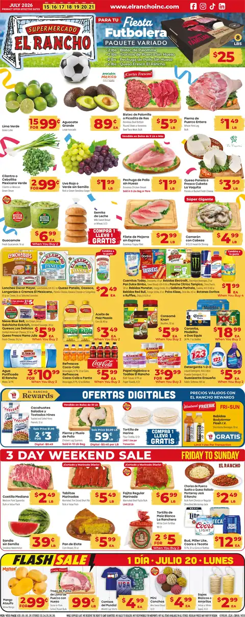 Weekly Ad July 15th to July 21st