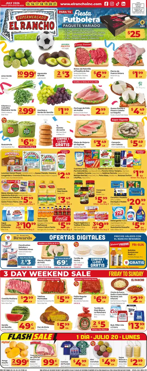 Weekly Ad July 15th to July 21st
