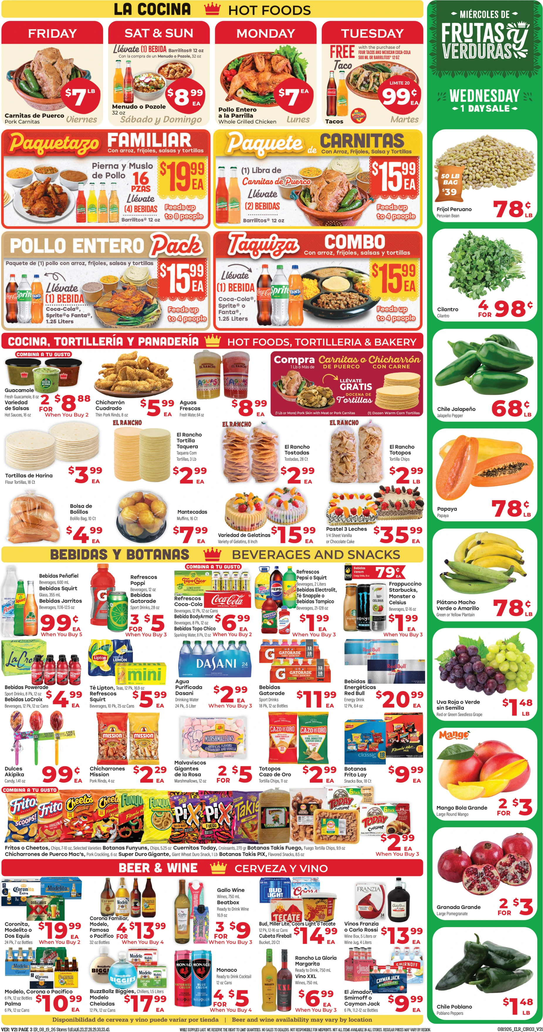 El Rancho Weekly Ad Aug 19th to Aug 25th - Page 3