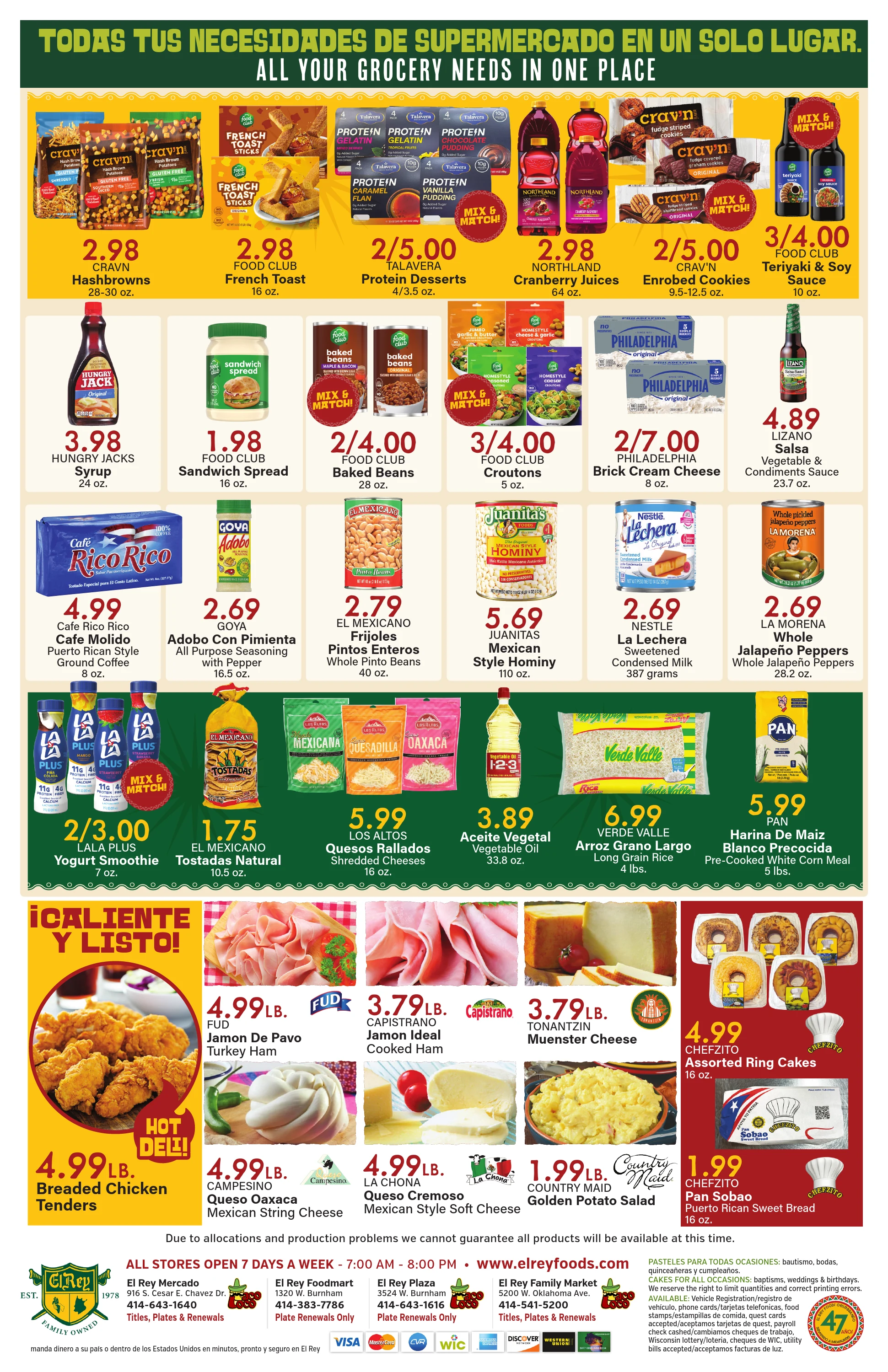 El Rey Foods Weekly Specials - Page 2