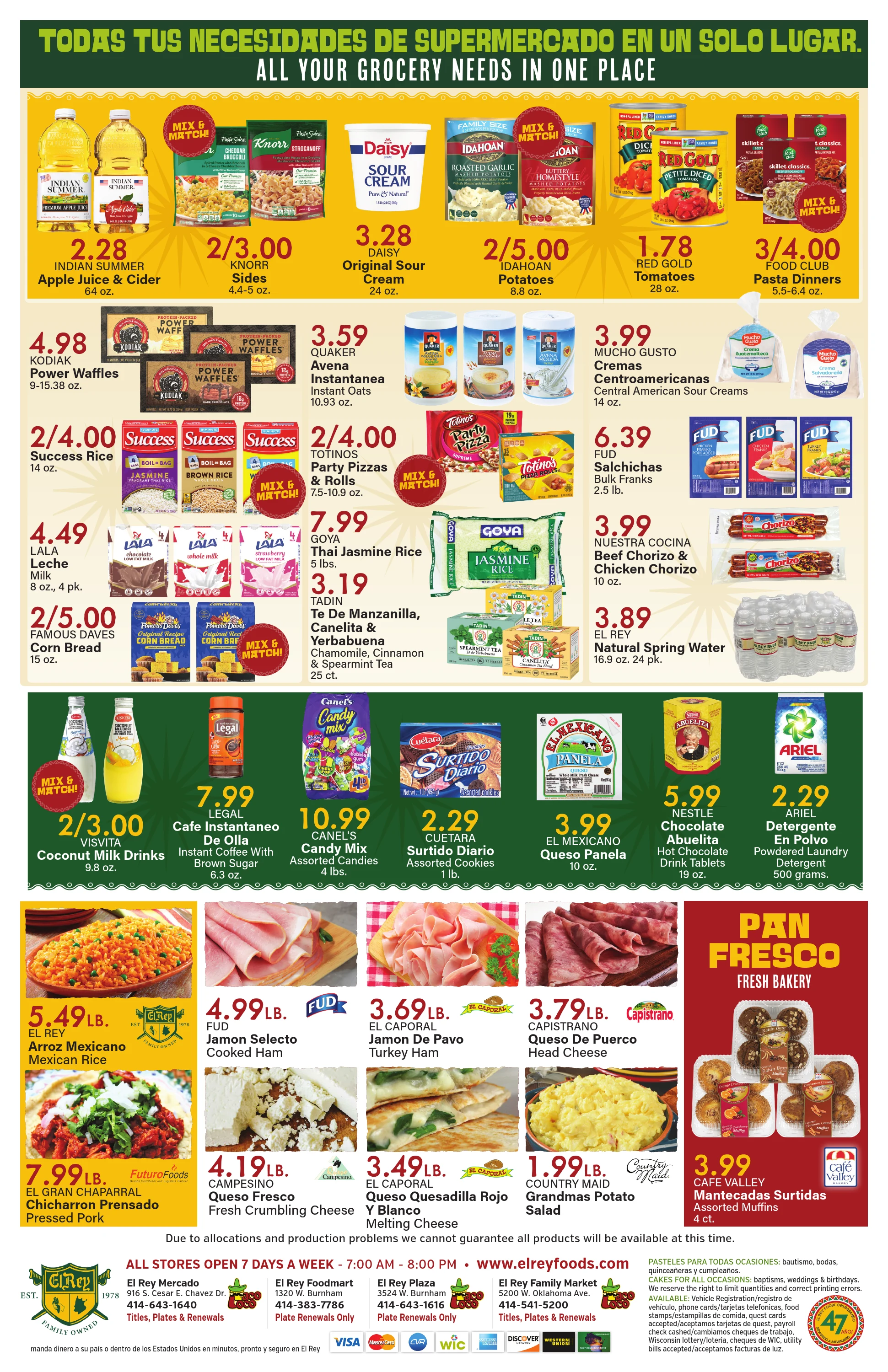El Rey Foods Weekly Specials - Page 2