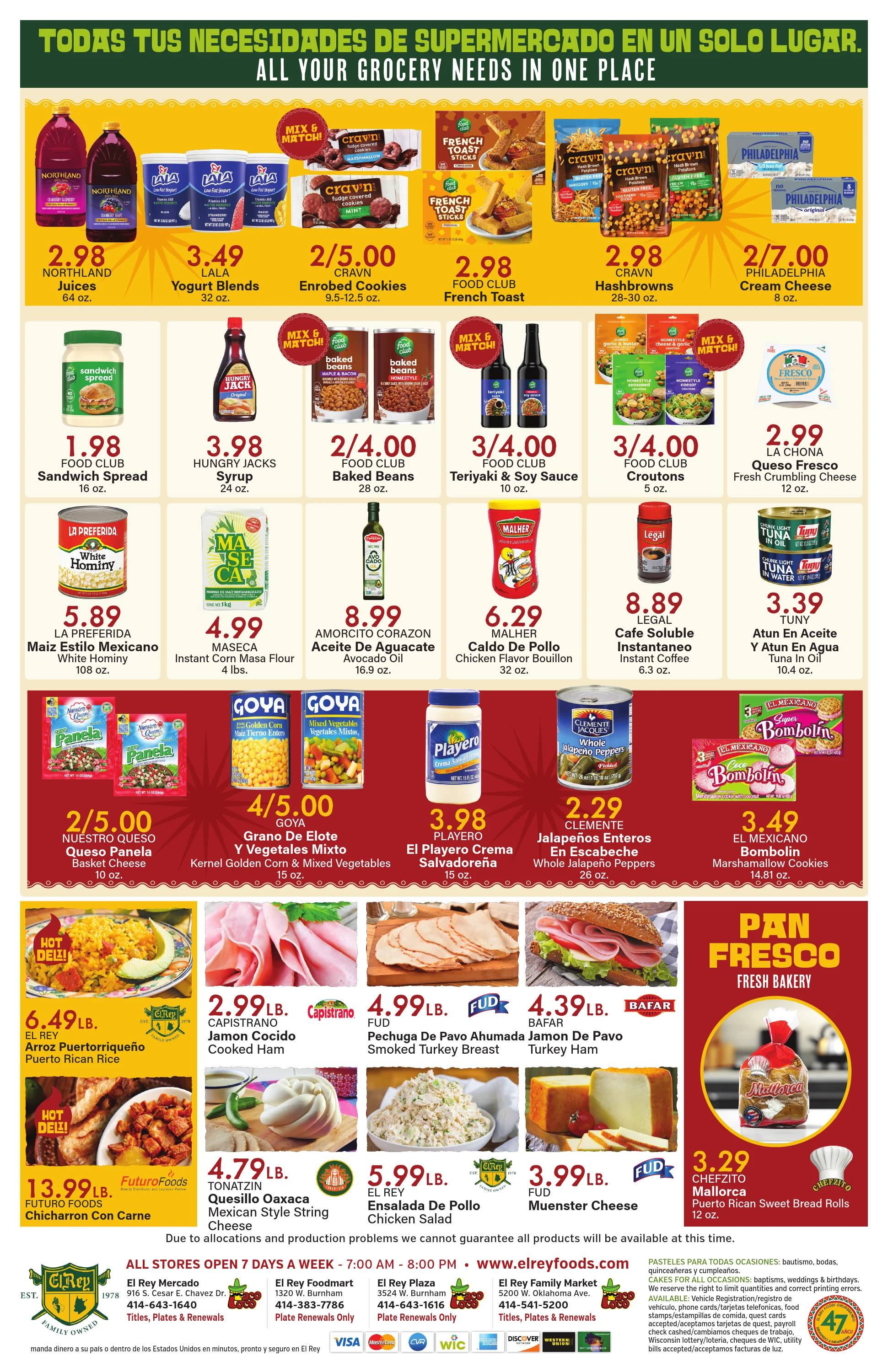El Rey Foods Weekly Specials - Page 2