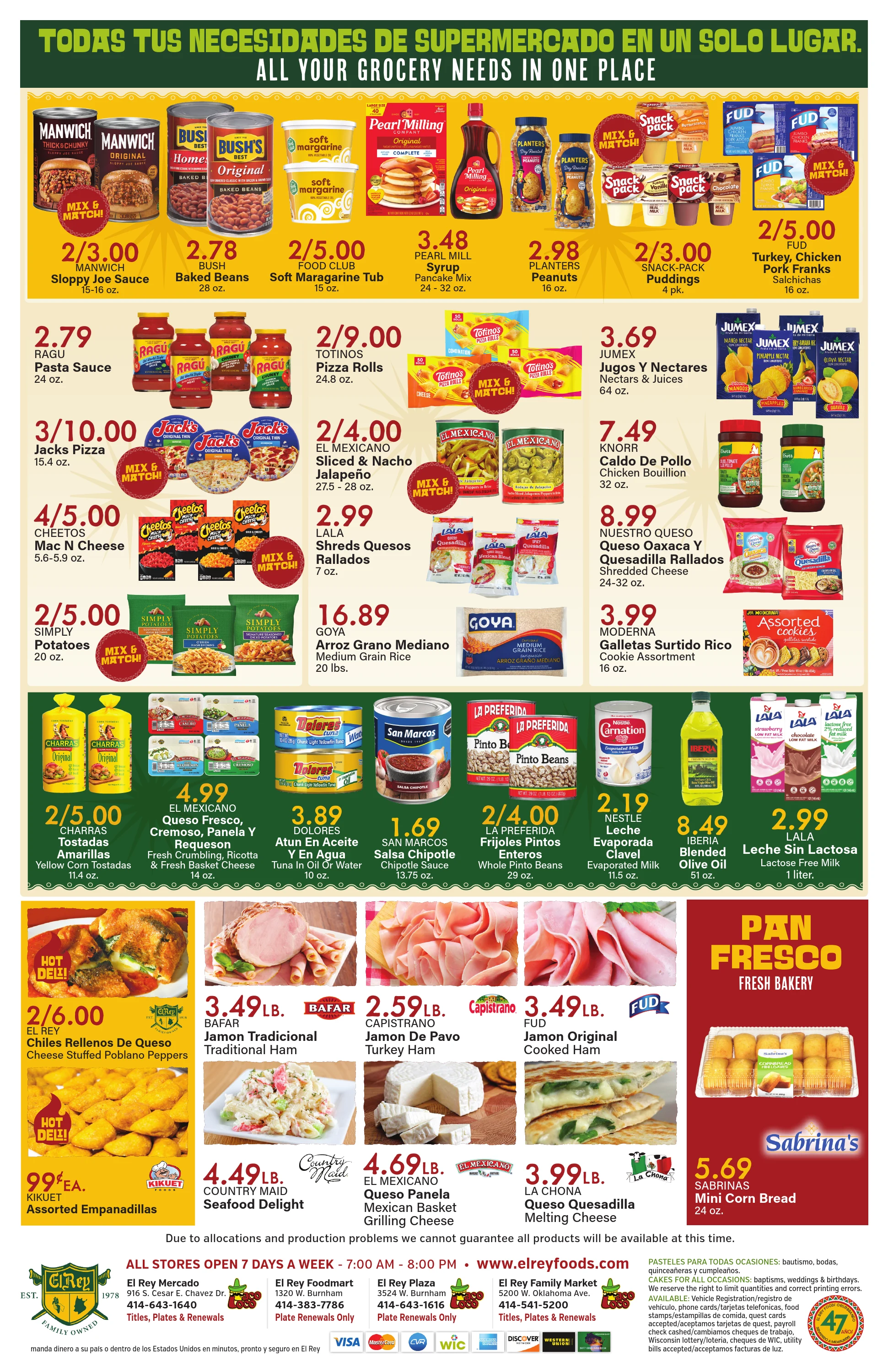 El Rey Foods Weekly Specials - Page 2