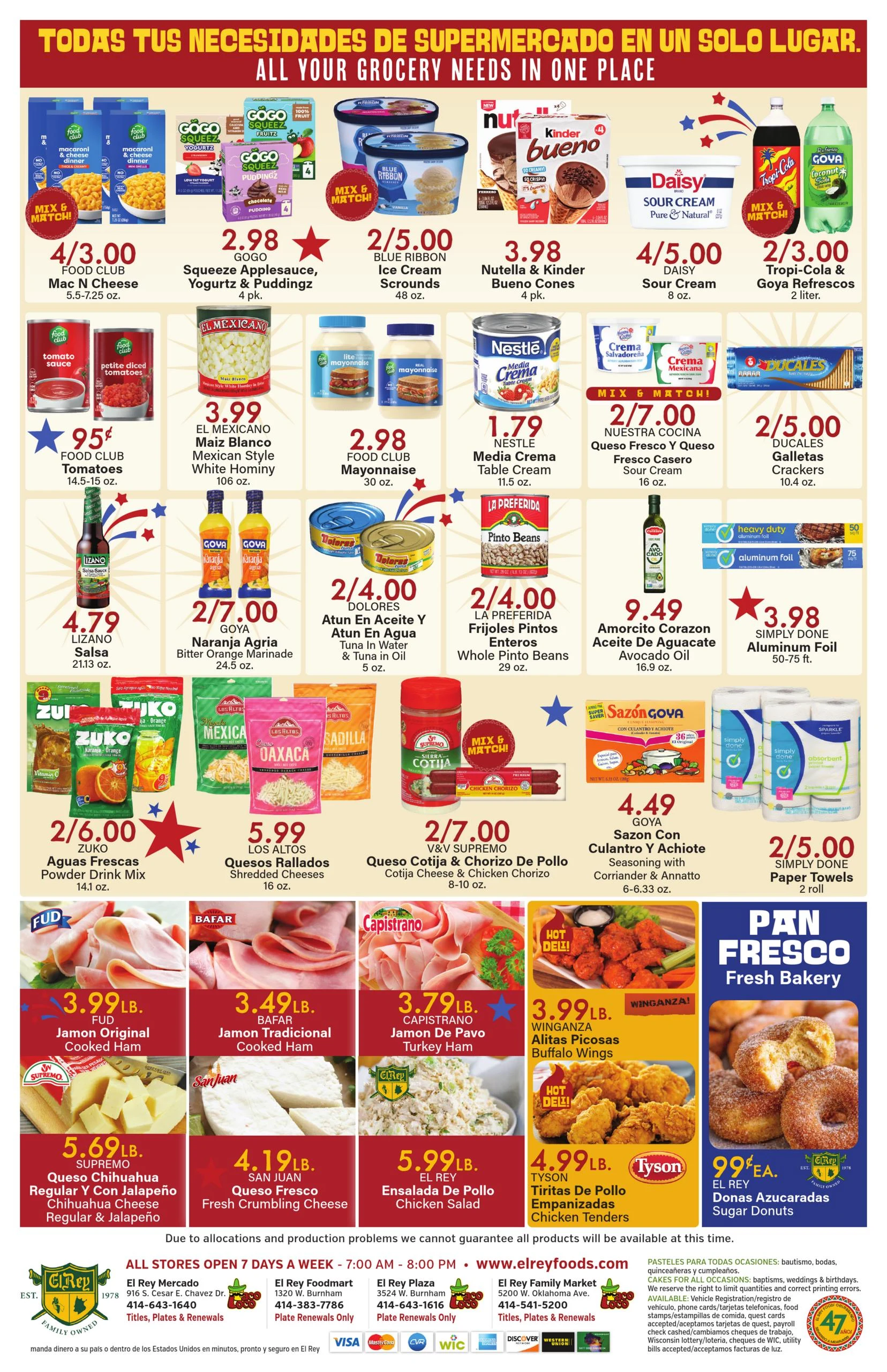 El Rey Foods Indexed Weekly - Page 2