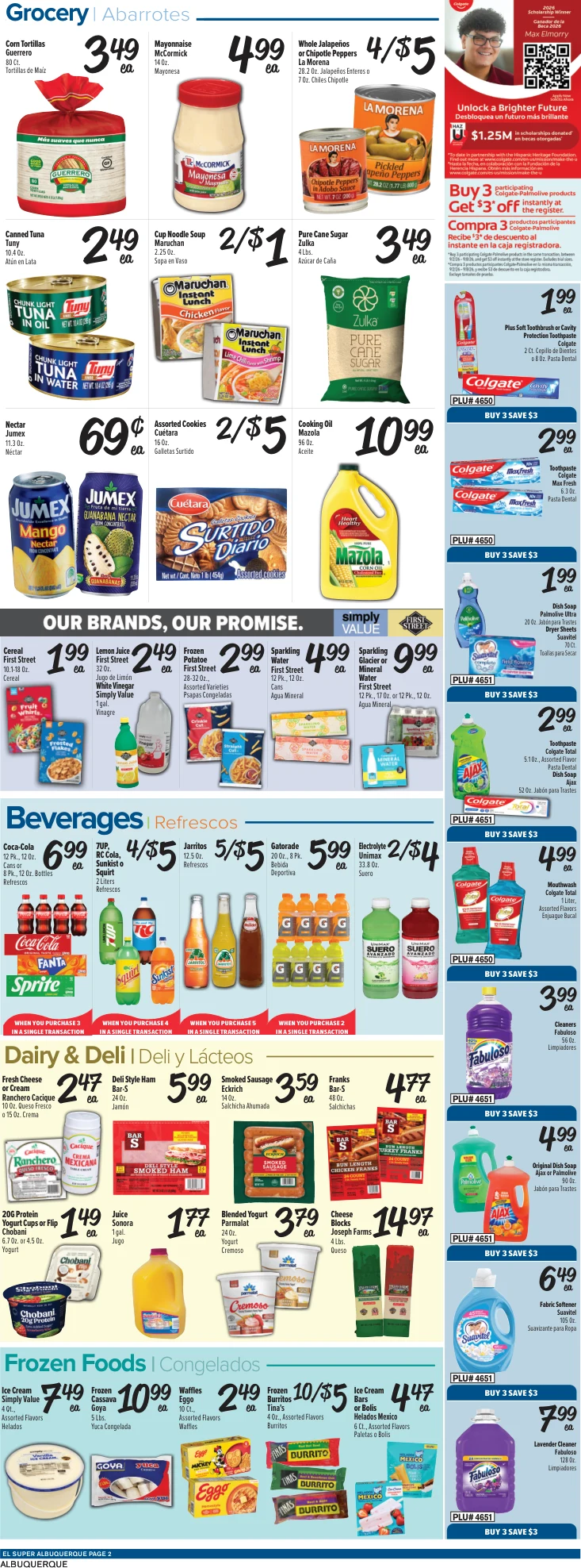 El Super Albuquerque Weekly Ad Savings (09/16/26 - 09/22/26) - Page 2
