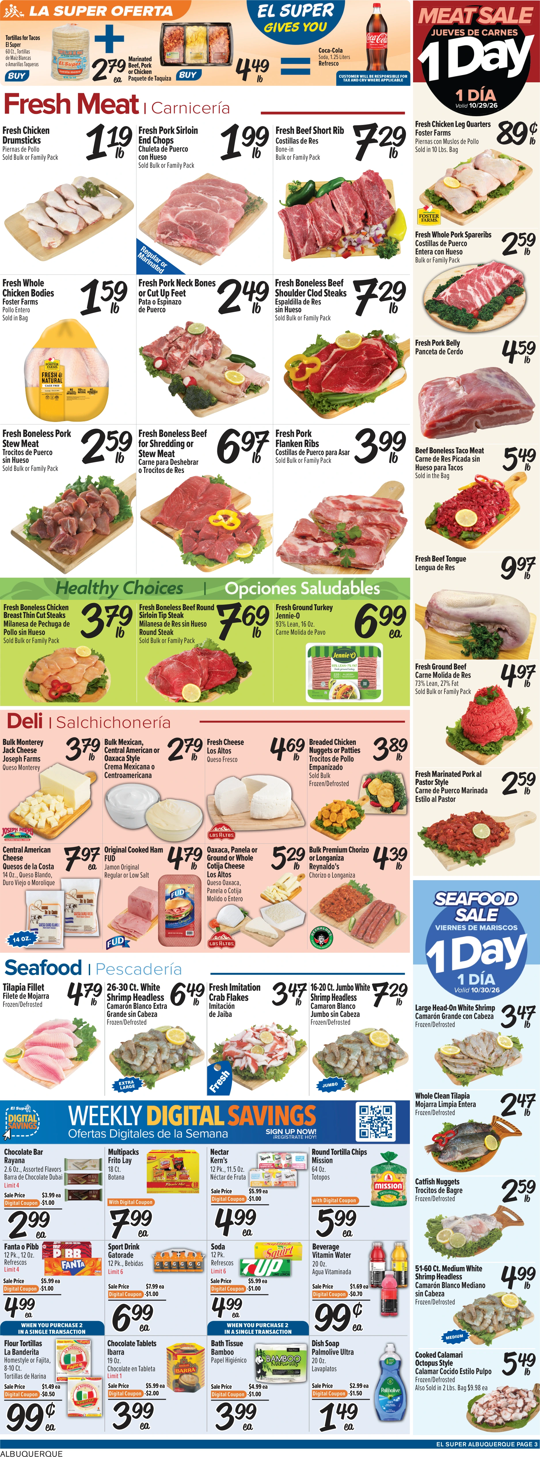 El Super Albuquerque Weekly Ad Savings (10/28/26 - 11/03/26) - Page 3