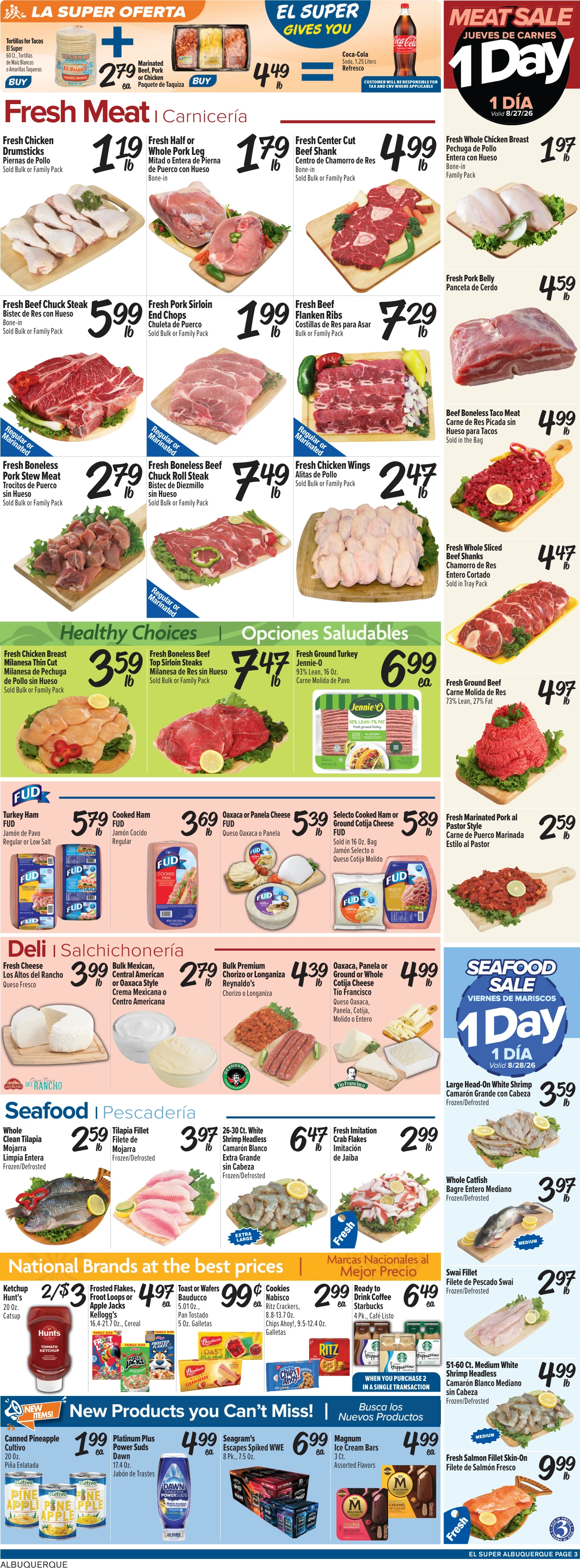 El Super Albuquerque Weekly Ad Savings (08/26/26 - 09/01/26) - Page 3
