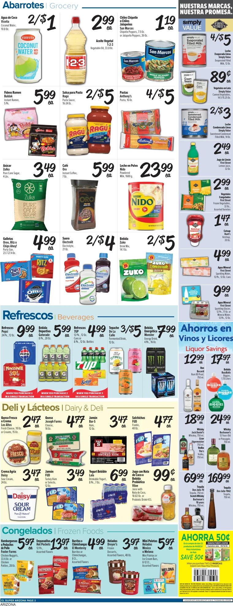 El Super Arizona Weekly Ad Savings (09/09/26 - 09/15/26) - Page 2