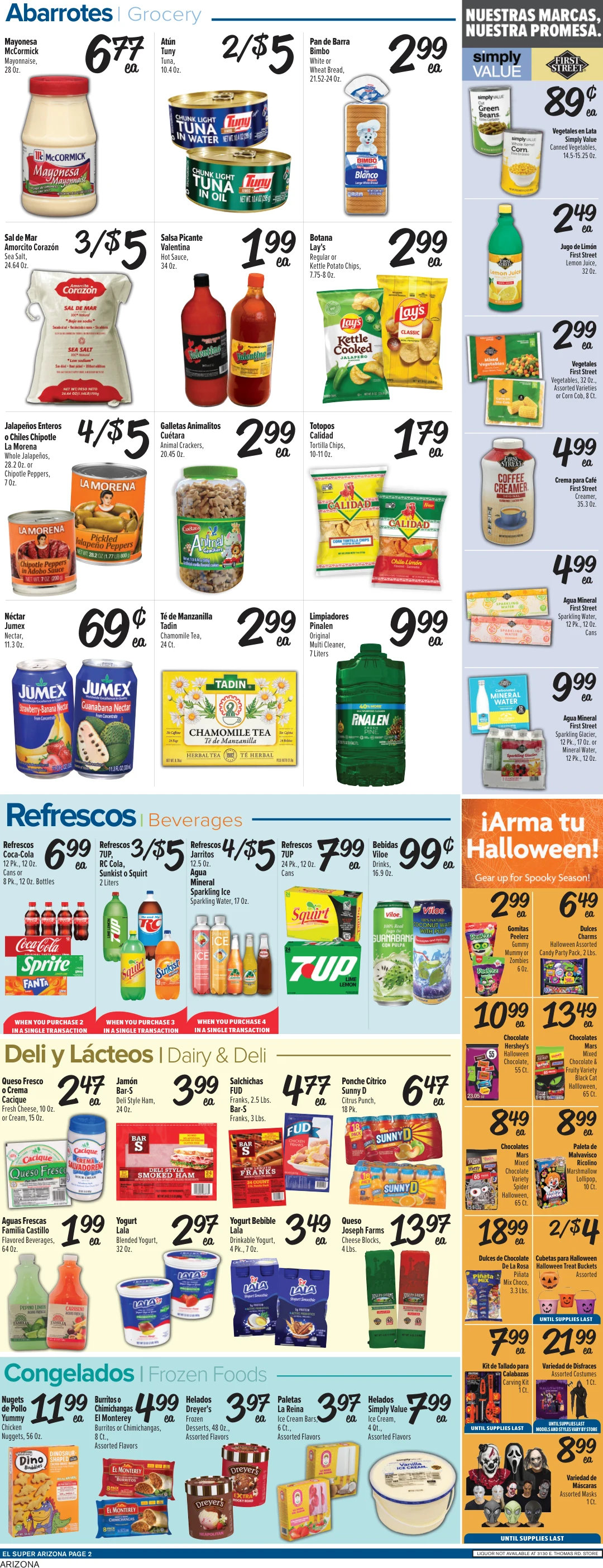 El Super Arizona Weekly Ad Savings (10/14/26 - 10/20/26) - Page 2