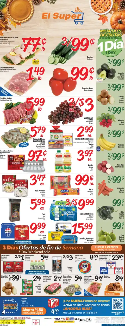 Weekly Ad Savings (10/14/26 - 10/20/26)