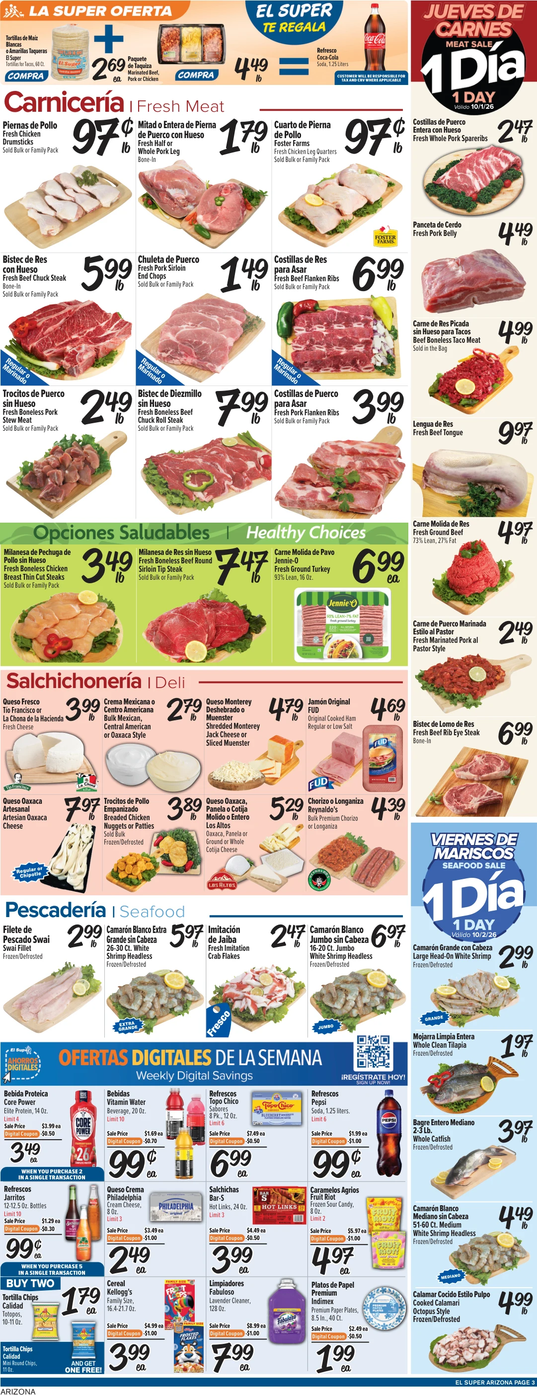 El Super Arizona Weekly Ad Savings (09/30/26 - 10/06/26) - Page 3