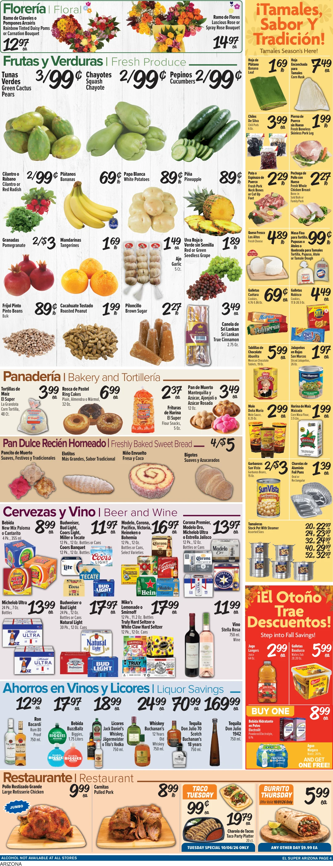 El Super Arizona Weekly Ad Savings (09/30/26 - 10/06/26) - Page 4