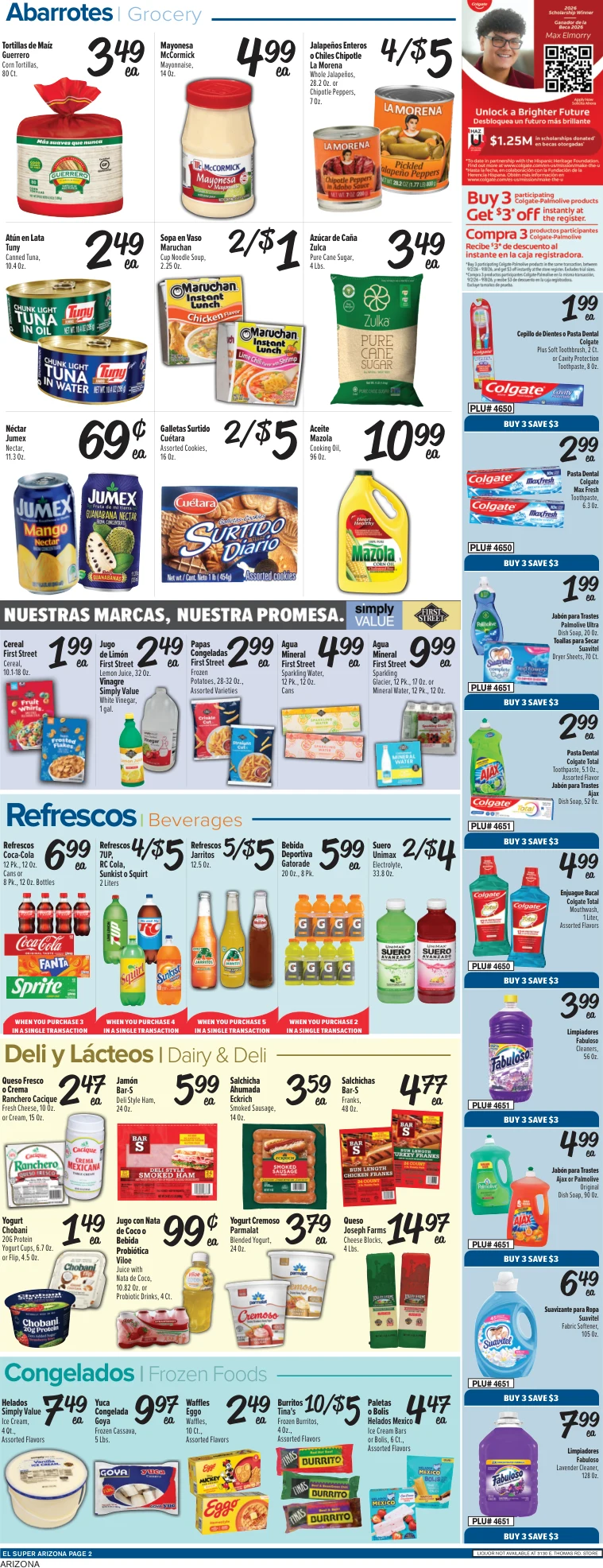 El Super Arizona Weekly Ad Savings (09/16/26 - 09/22/26) - Page 2