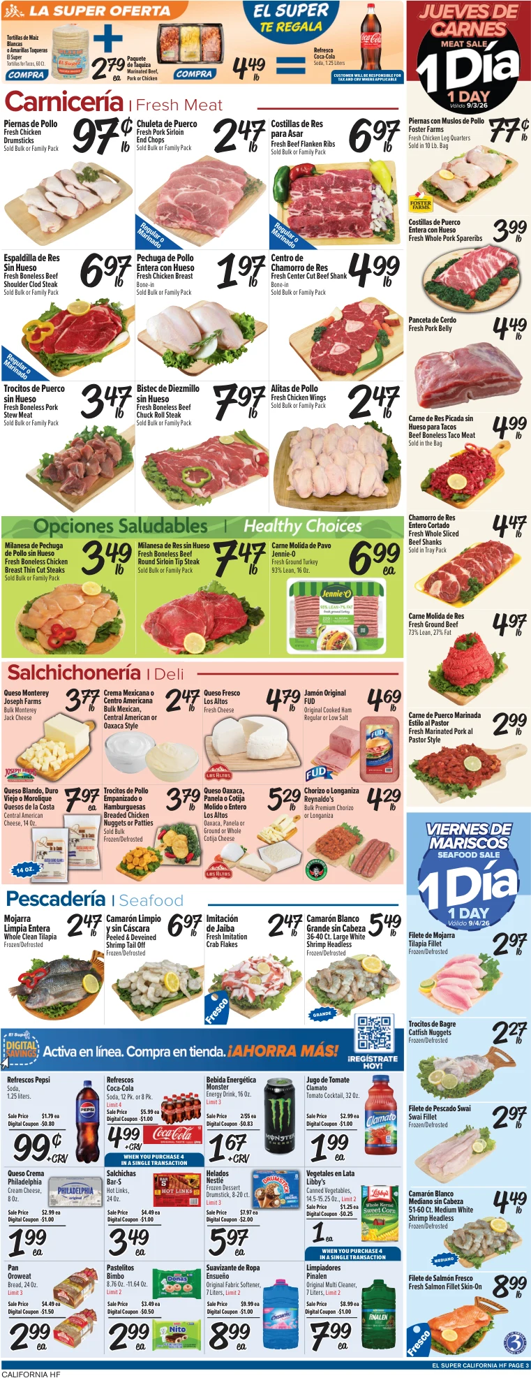 El Super California HF Weekly Ad Savings (09/02/26 - 09/08/26) - Page 3