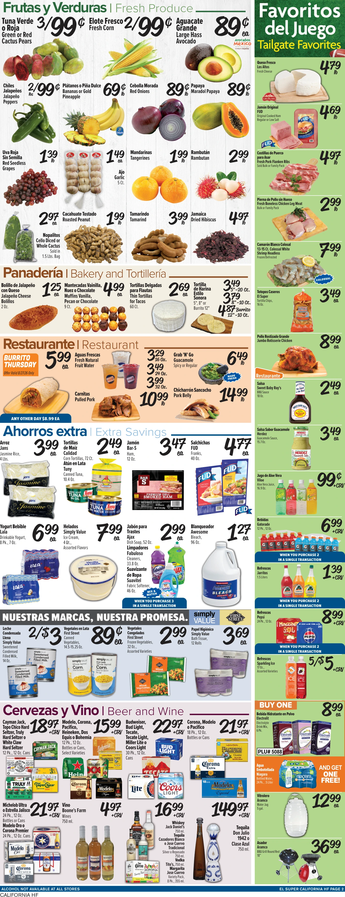 El Super California HF Weekly Ad Savings (08/26/26 - 09/01/26) - Page 2