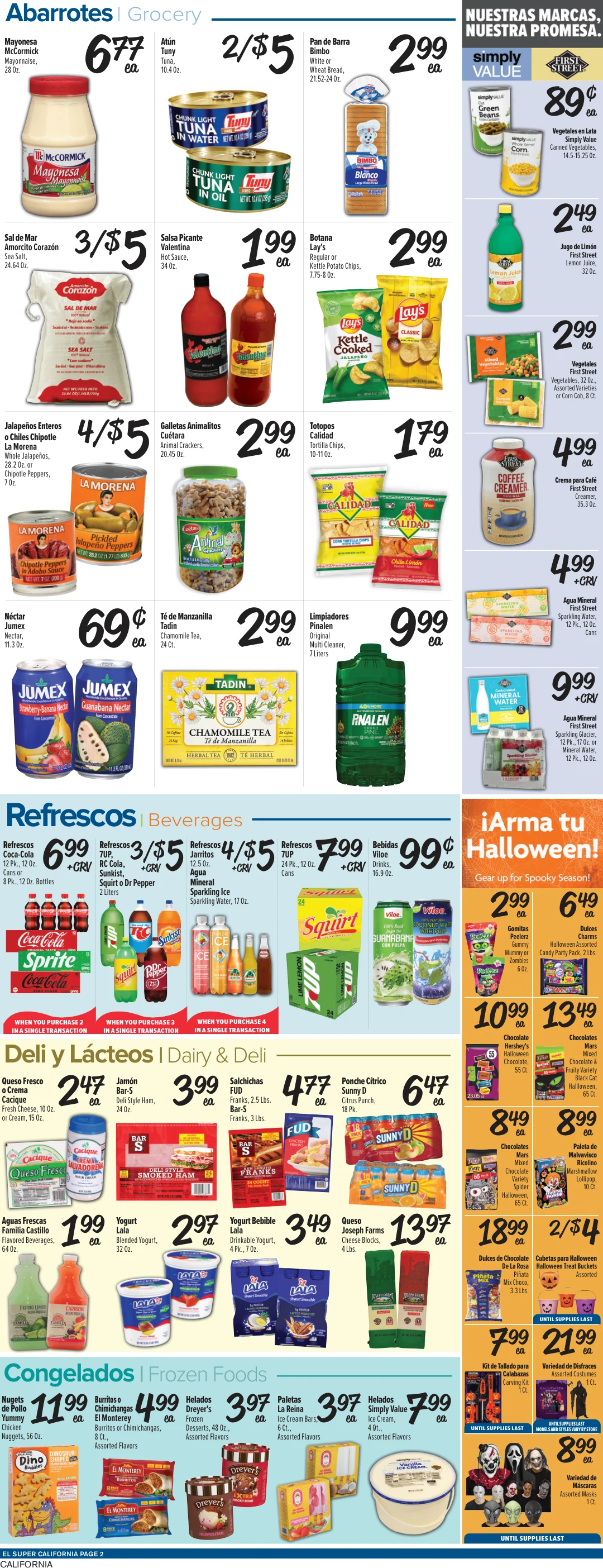 El Super California Weekly Ad Savings (10/14/26 - 10/20/26) - Page 2