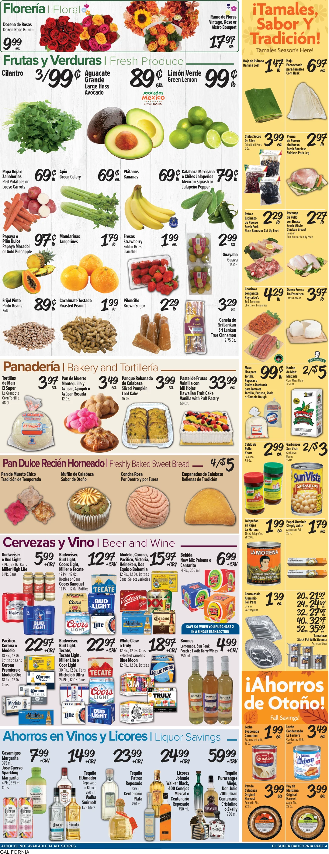 El Super California Weekly Ad Savings (10/14/26 - 10/20/26) - Page 4