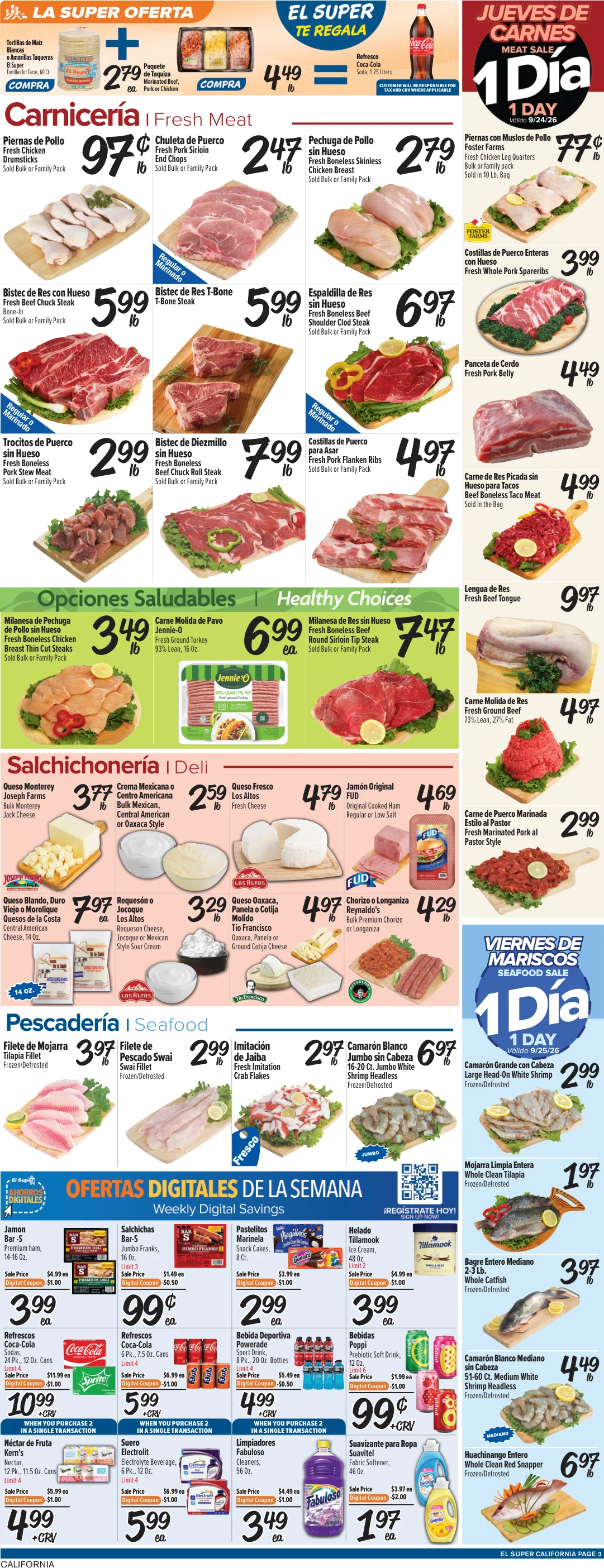 El Super California Weekly Ad Savings (09/23/26 - 09/29/26) - Page 3