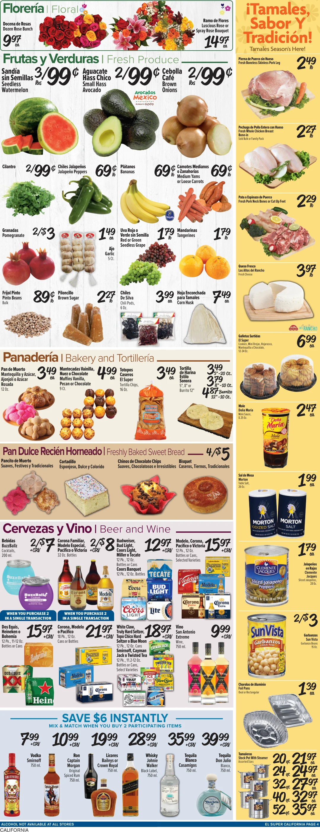 El Super California Weekly Ad Savings (09/23/26 - 09/29/26) - Page 4