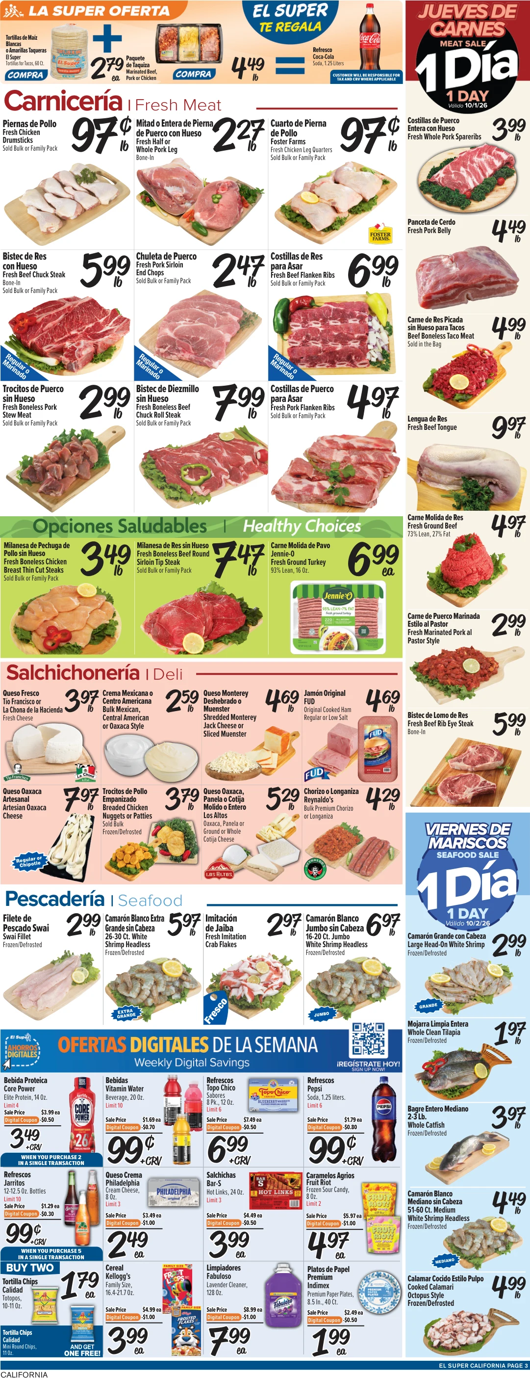 El Super California Weekly Ad Savings (09/30/26 - 10/06/26) - Page 3
