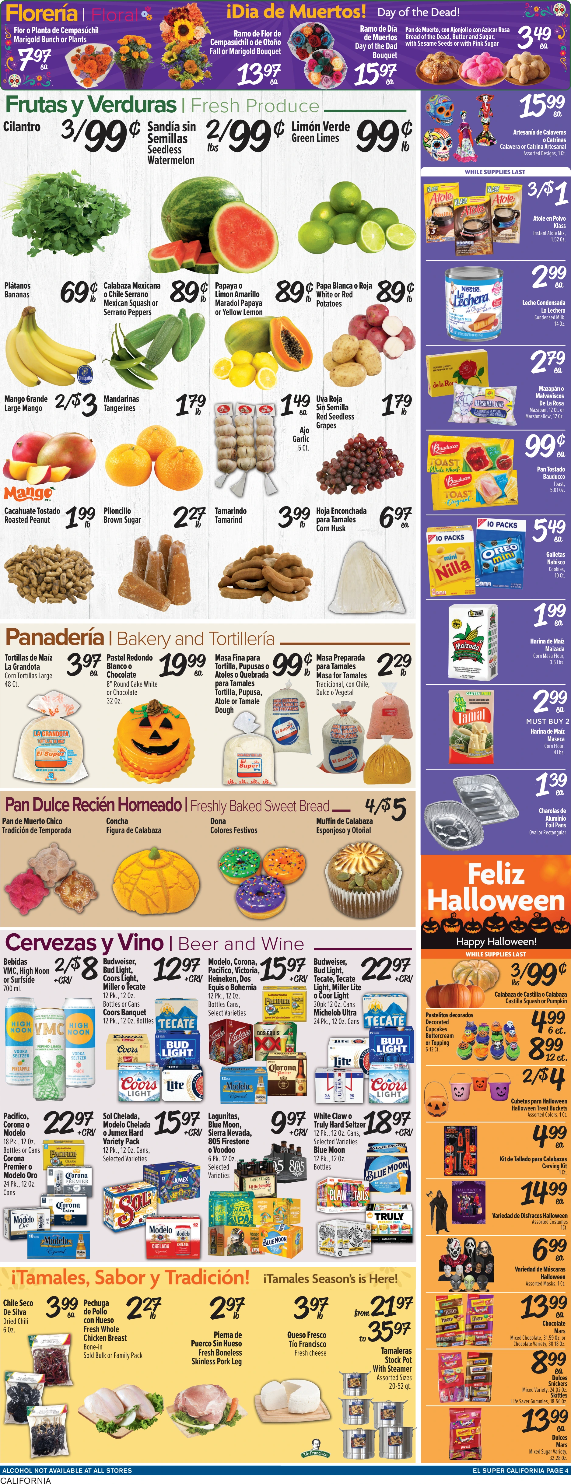 El Super California Weekly Ad Savings (10/28/26 - 11/03/26) - Page 4