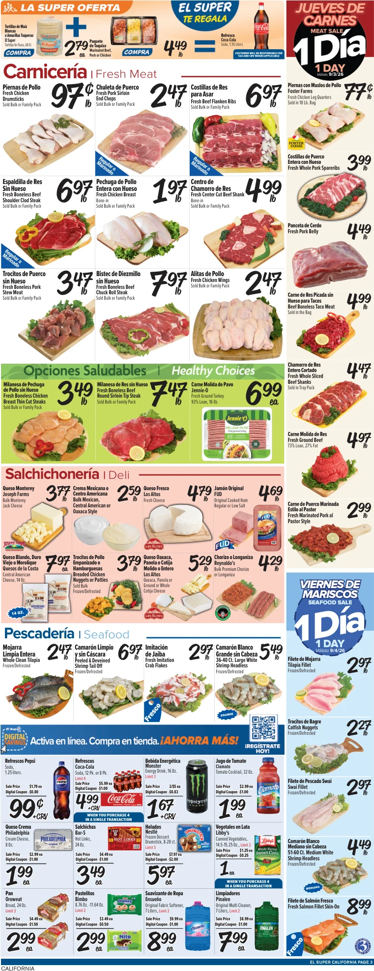 El Super California Weekly Ad Savings (09/02/26 - 09/08/26) - Page 3