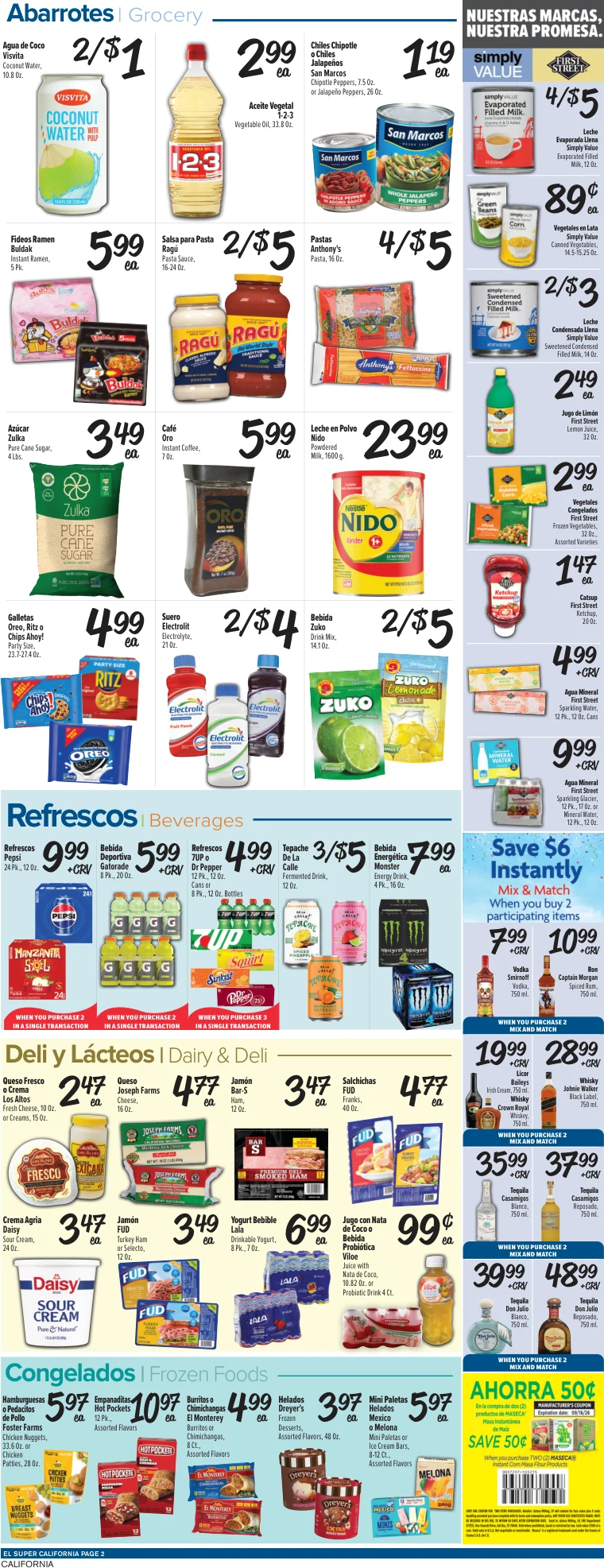 El Super California Weekly Ad Savings (09/09/26 - 09/15/26) - Page 2