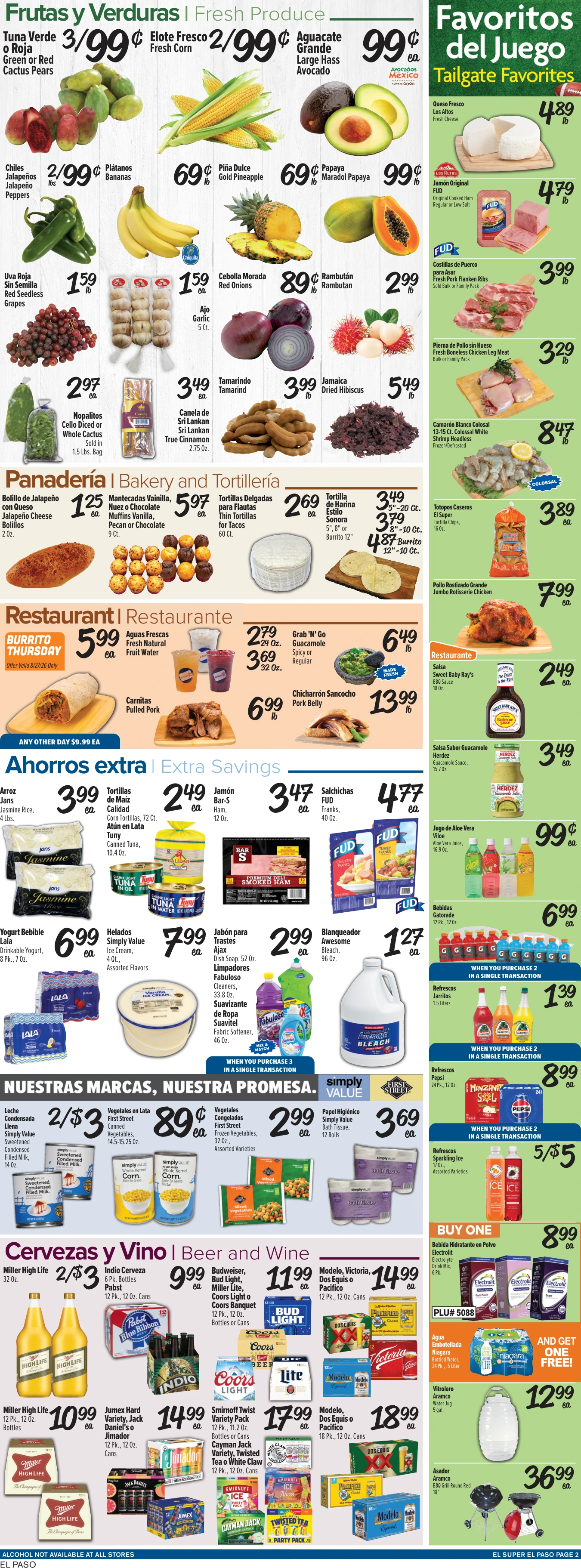 El Super El Paso Weekly Ad Savings (08/26/26 - 09/01/26) - Page 2