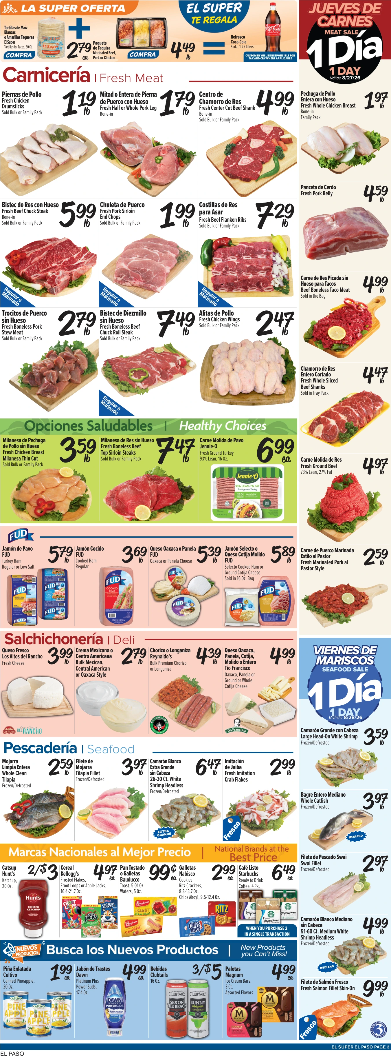 El Super El Paso Weekly Ad Savings (08/26/26 - 09/01/26) - Page 3