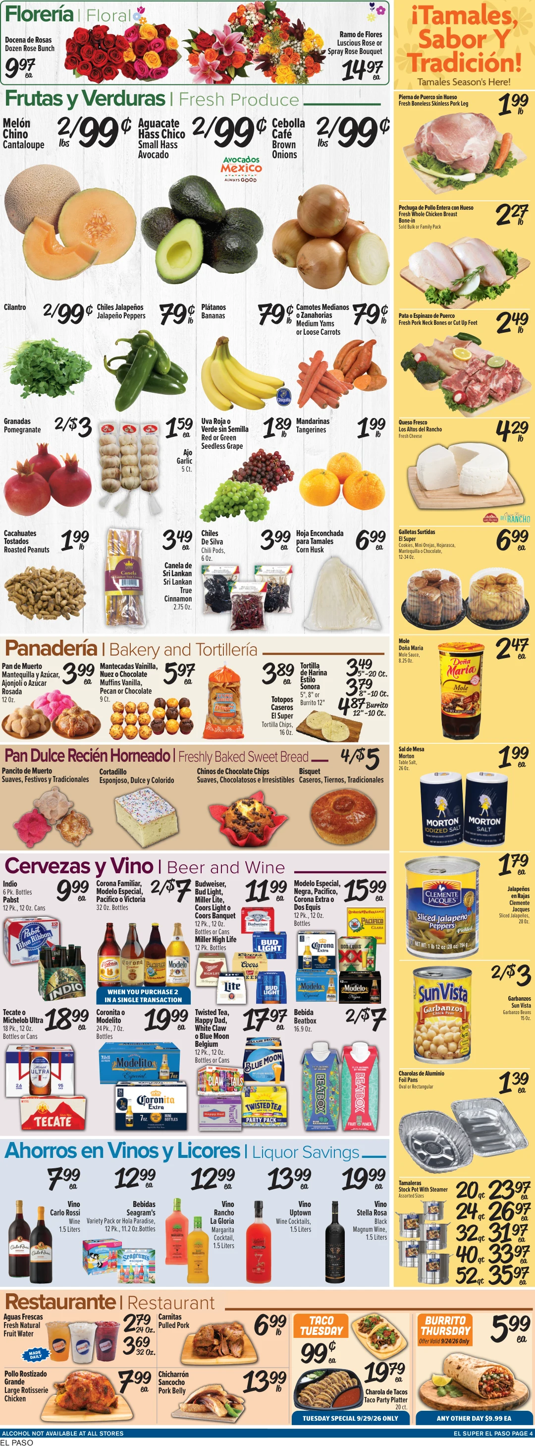 El Super El Paso Weekly Ad Savings (09/23/26 - 09/29/26) - Page 4