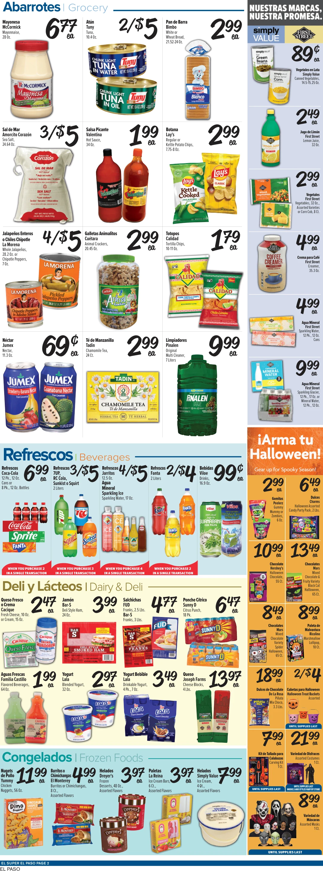 El Super El Paso Weekly Ad Savings (10/14/26 - 10/20/26) - Page 2