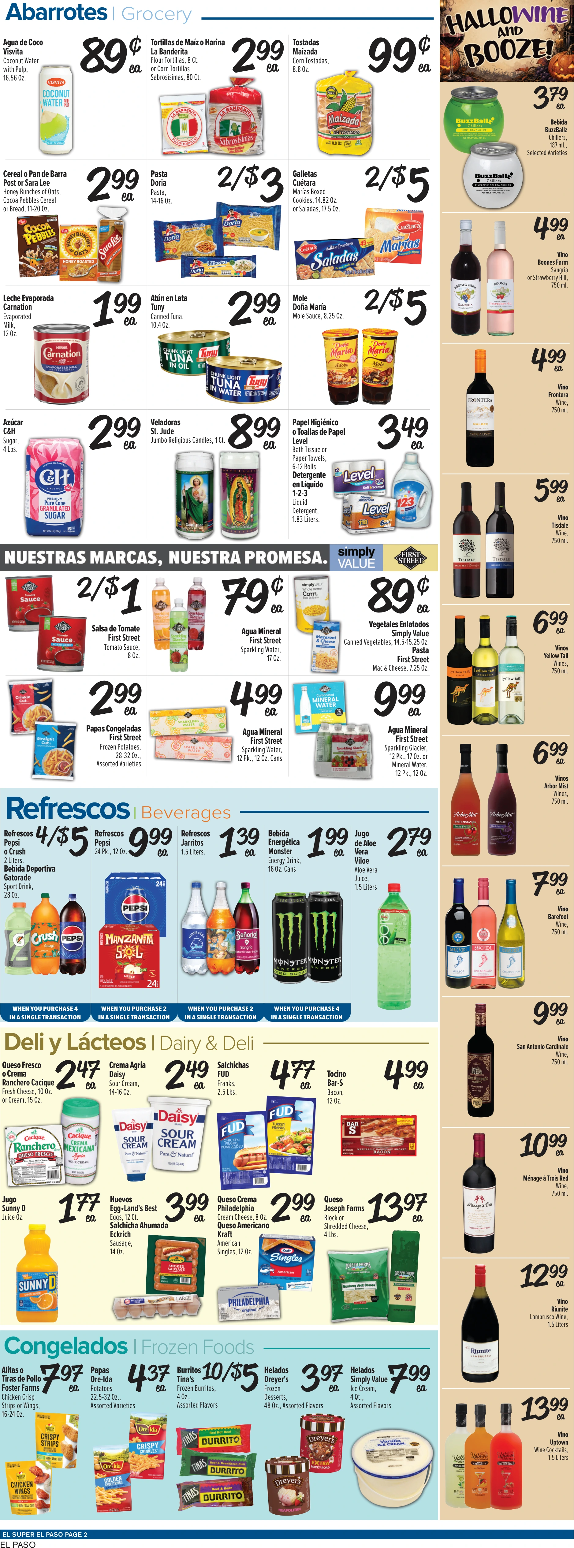 El Super El Paso Weekly Ad Savings (10/28/26 - 11/03/26) - Page 2