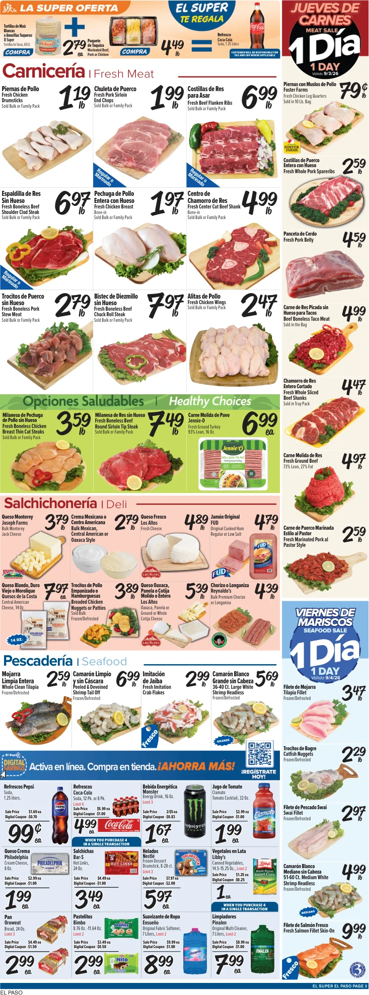 El Super El Paso Weekly Ad Savings (09/02/26 - 09/08/26) - Page 3
