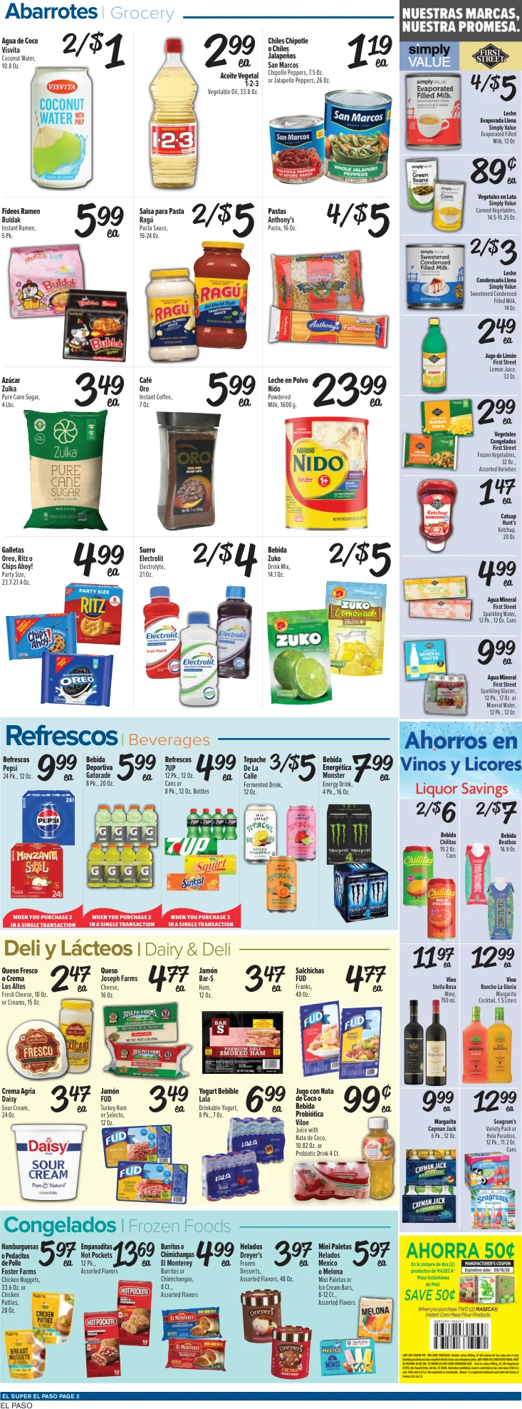 El Super El Paso Weekly Ad Savings (09/09/26 - 09/15/26) - Page 2