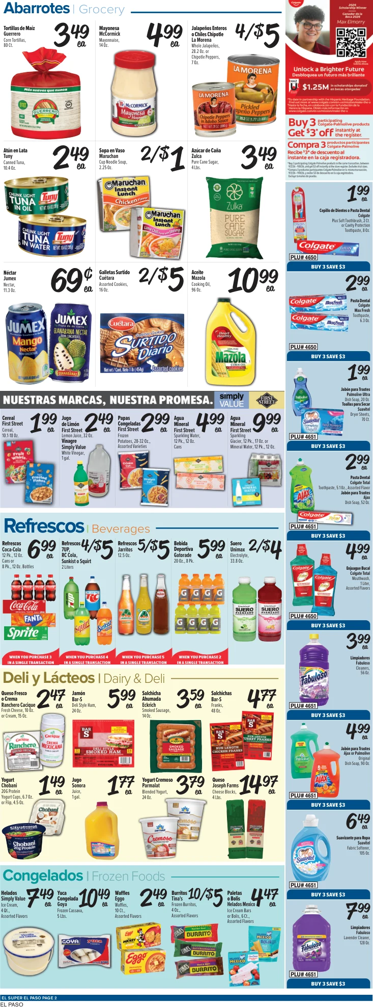 El Super El Paso Weekly Ad Savings (09/16/26 - 09/22/26) - Page 2