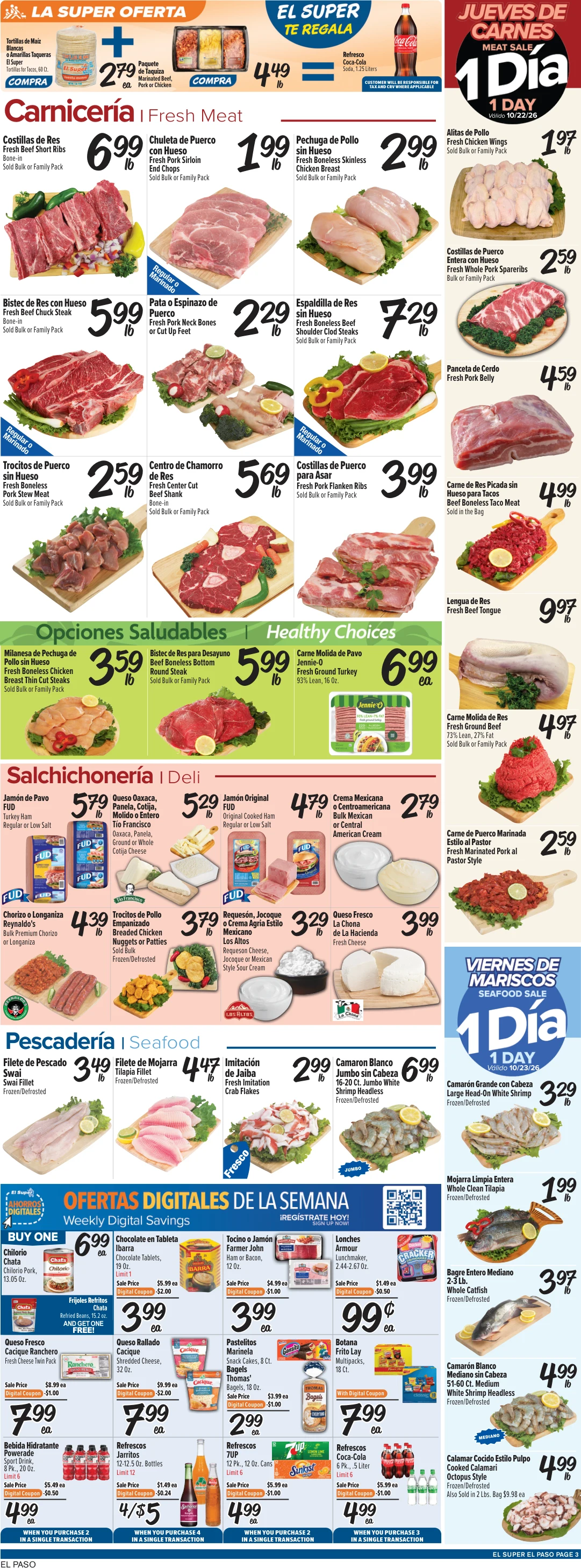 El Super El Paso Weekly Ad Savings (10/21/26 - 10/27/26) - Page 3