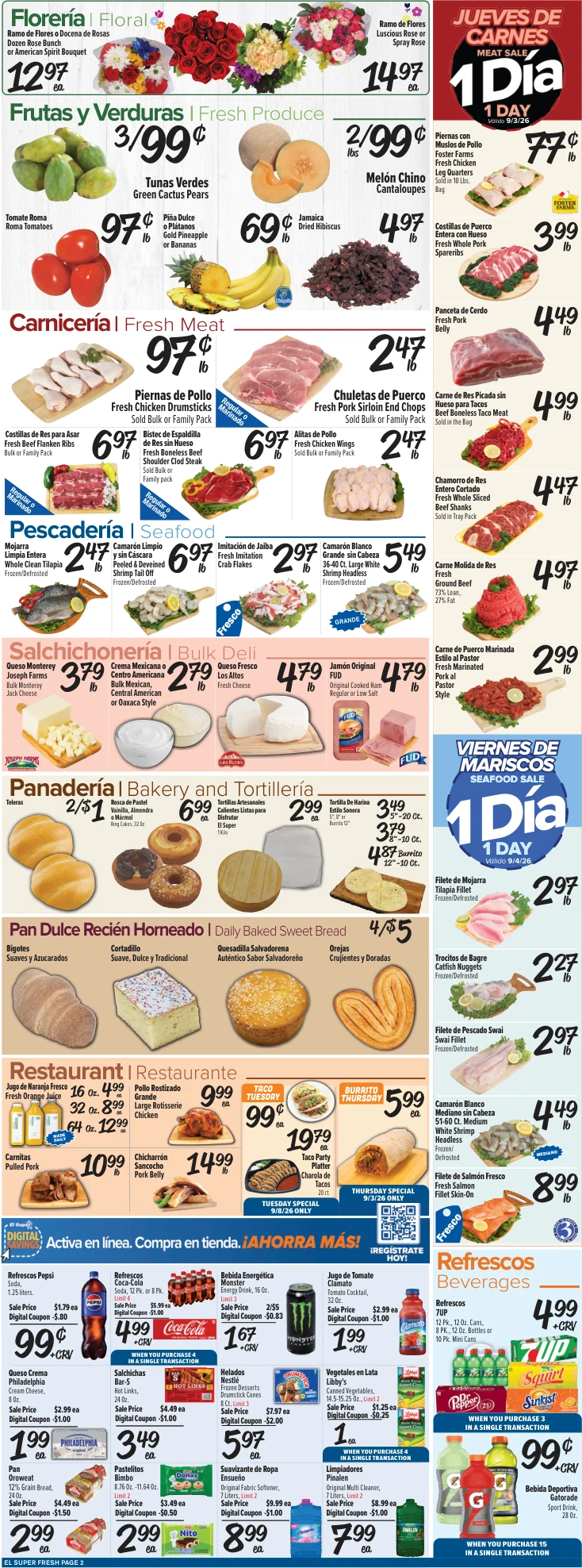 El Super Fresh Weekly Ad Savings (09/02/26 - 09/08/26) - Page 2