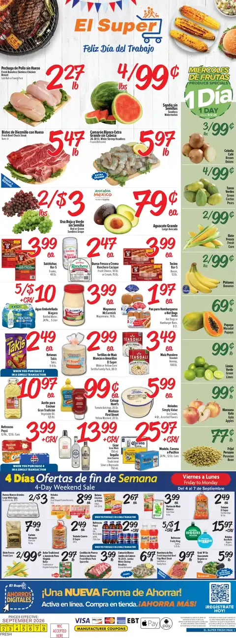 Weekly Ad Savings (09/02/26 - 09/08/26)