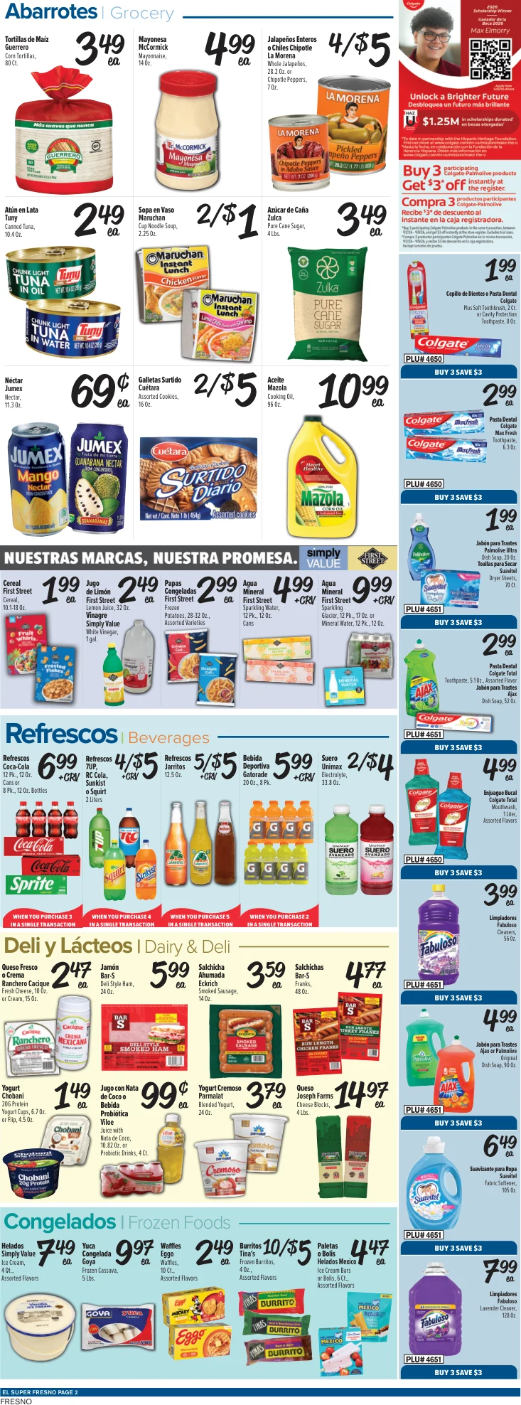 El Super Fresno Weekly Ad Savings (09/16/26 - 09/22/26) - Page 2
