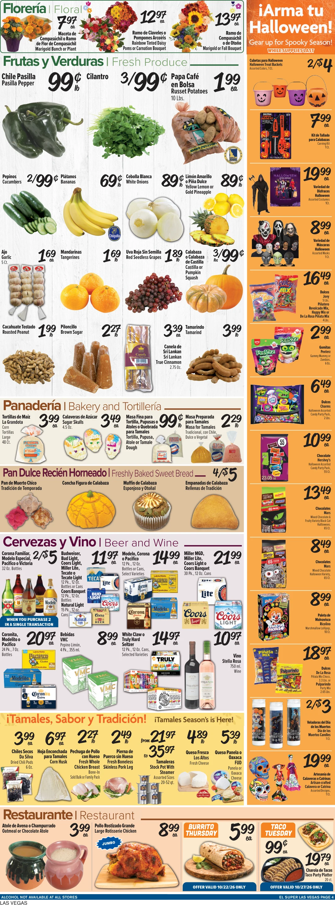 El Super Las Vegas Weekly Ad Savings (10/21/26 - 10/27/26) - Page 4