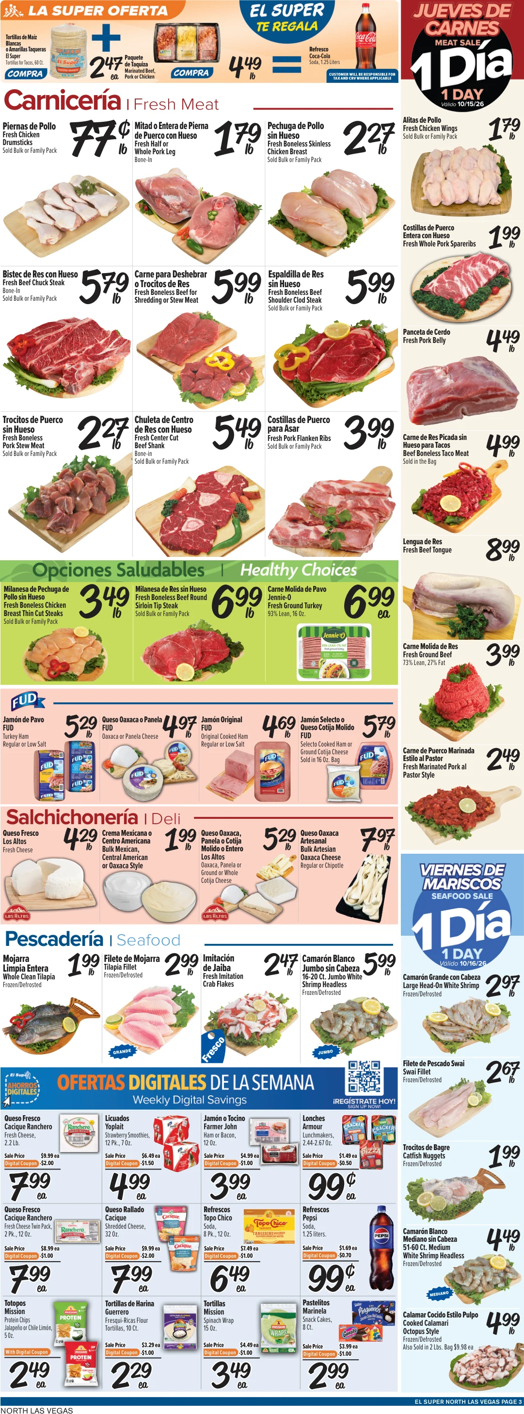El Super Las Vegas Weekly Ad Savings (10/14/26 - 10/20/26) - Page 3