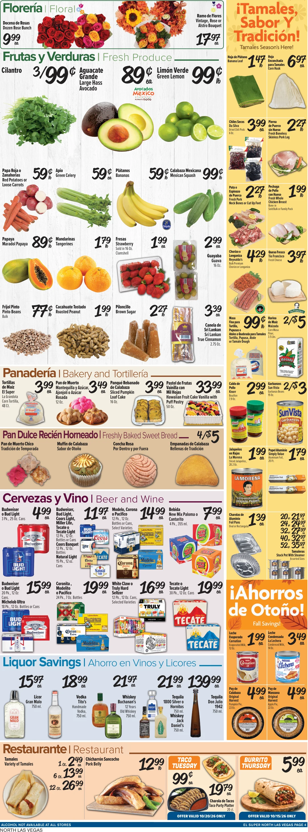 El Super Las Vegas Weekly Ad Savings (10/14/26 - 10/20/26) - Page 4