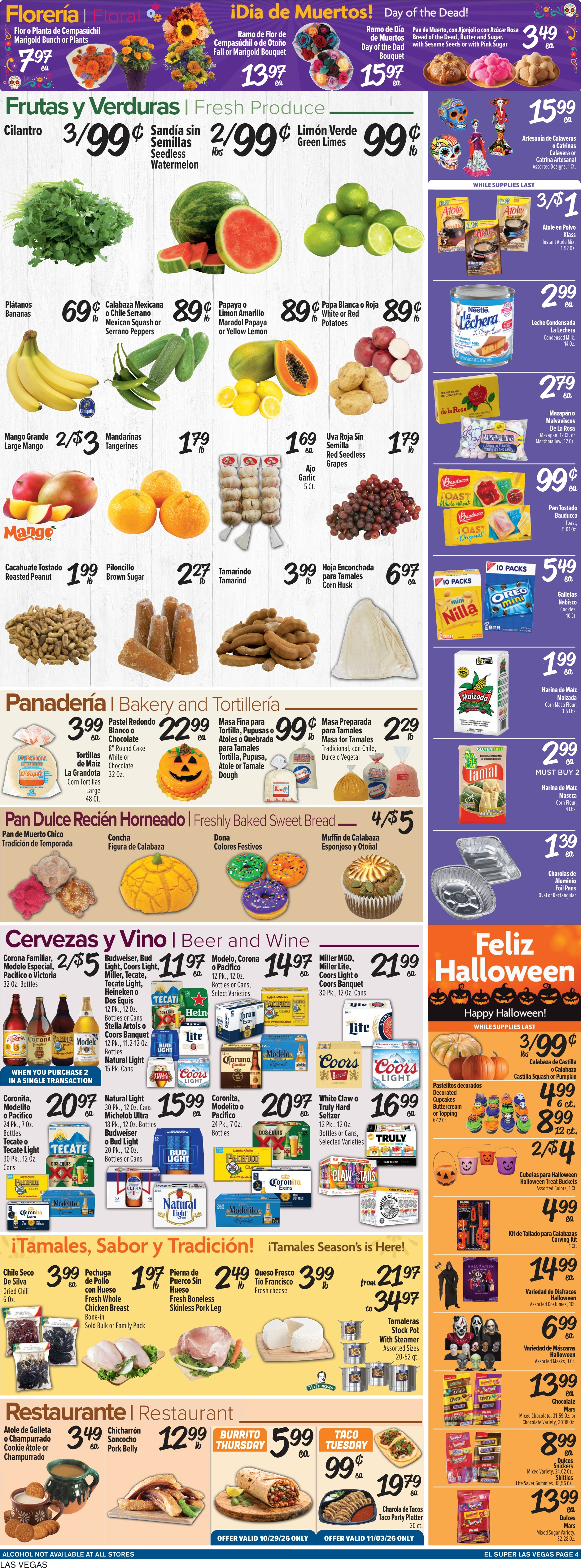 El Super Las Vegas Weekly Ad Savings (10/28/26 - 11/03/26) - Page 4