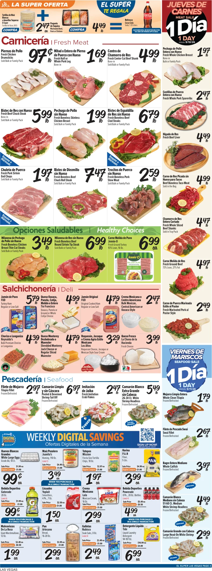 El Super Las Vegas Weekly Ad Savings (09/09/26 - 09/15/26) - Page 3